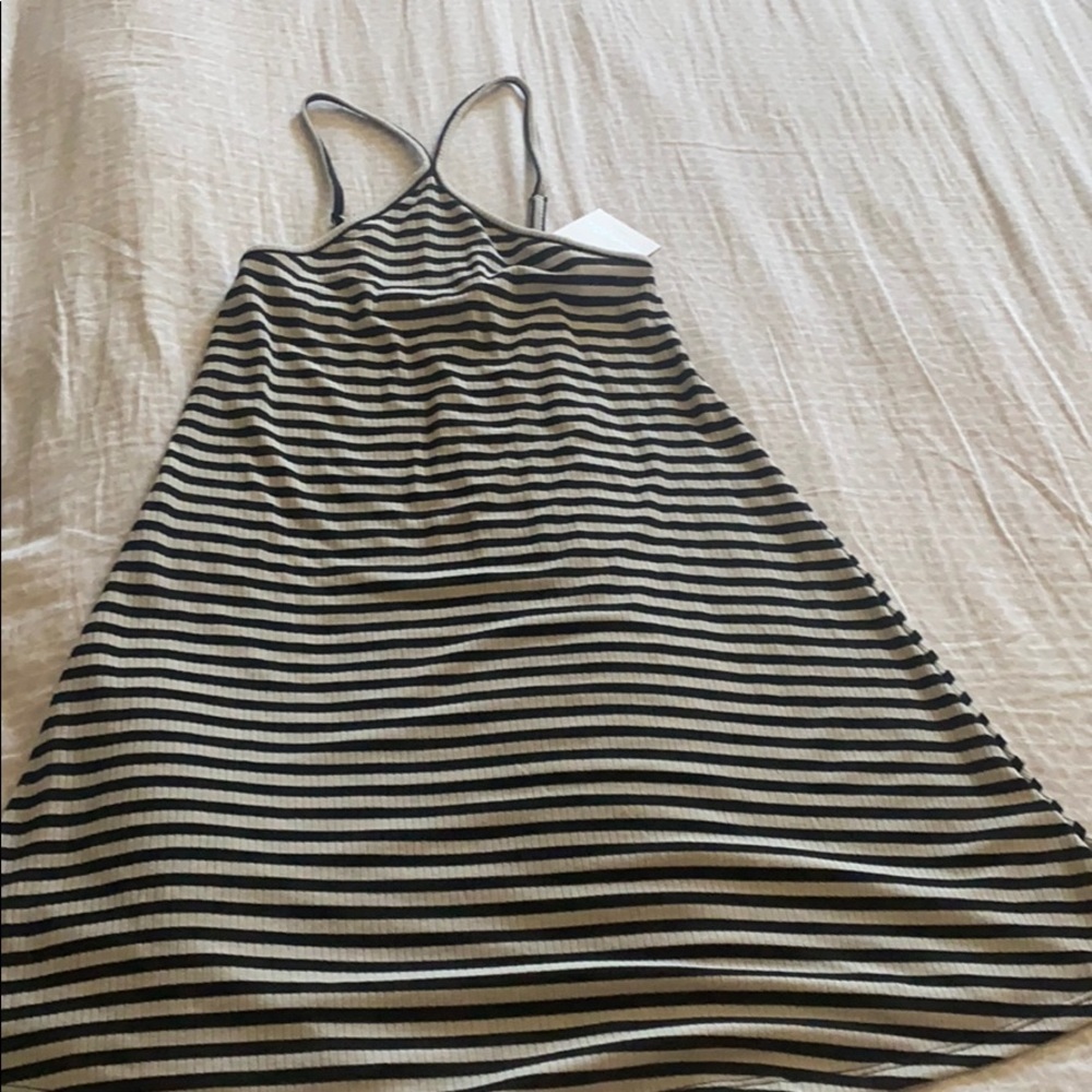 Strip dress